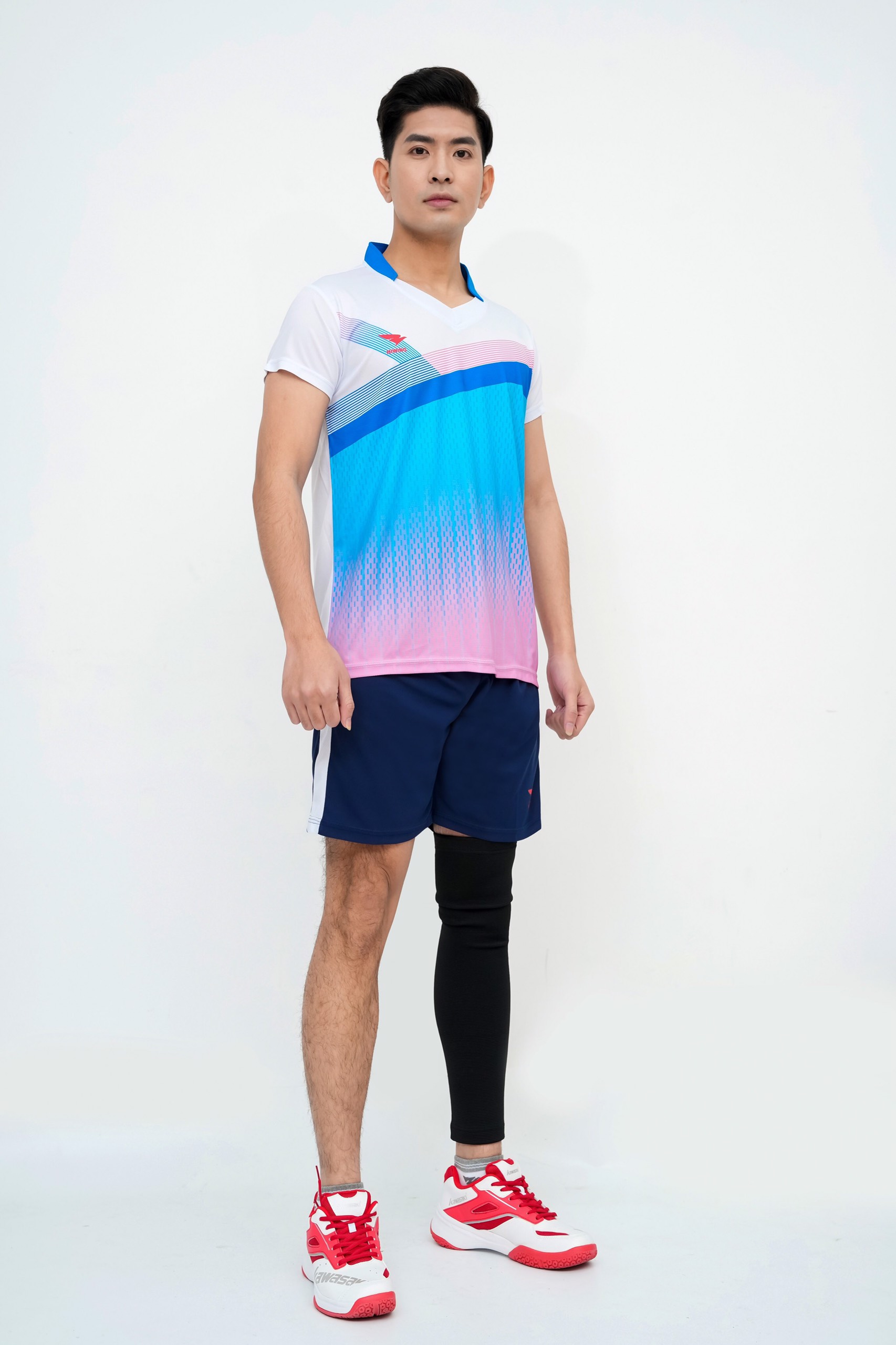 Áo bóng chuyền Nam Hiwing H9 chính hãng - Màu Hồng